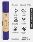 Yoga Studio Oeko-Tex Long & Wide Yoga Mat 4.5mm