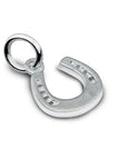 Horse Shoe Lucky Silver Charm