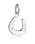 Horse Shoe Lucky Silver Charm