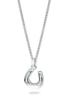 Horse Shoe Lucky Silver Charm