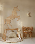 Wooden Wall Decoration - Horse/Unicorn