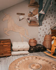 Wooden Wall Decoration - Horse/Unicorn
