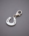 Horse Shoe Lucky Silver Charm