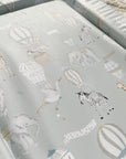 Standard Changing Mat - Hot Air Balloons Print