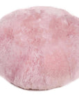 Luxury Hot Buns Sheepskin Pouffe, Icelandic Shorn Fur Floor Cushion, Stylish Low Riding Footrest, Premium 50mm Sheepskin, Comfy Occasional Seating by Wildash London at brixbailey.com