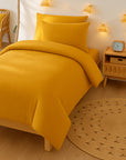 housse de couette en coton bio honey biologique