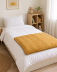 housse edredon 150 x 150 coton bio honey