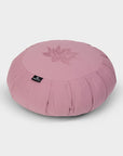 Yoga Studio GOTS Organic Cotton Round Lotus Zafu Buckwheat Cushion