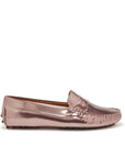 Women's Penny Driving Loafers, rose gold patent leather