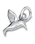 Hummingbird Silver Charm