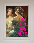 I Am My Own Muse Framed Print
