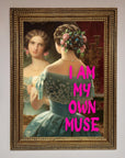 I Am My Own Muse Framed Print