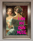 I Am My Own Muse Framed Print