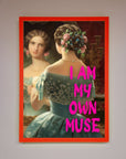 I Am My Own Muse Framed Print