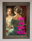 I Am My Own Muse Framed Print