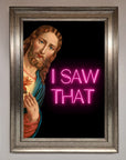 I Saw That Framed Print