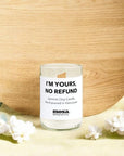 Jasmine Essential Oil Soy Candle in Upcycled Glass