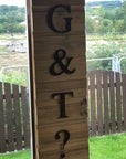 Classic Rusty Metal Letters 5" And 12" A-Z 0-9 Rustic Signs For The Home And Garden