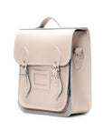 Handmade Leather City Backpack - Iced Coffee