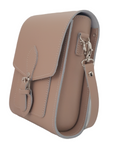 Handmade Leather Festival Phone Bag - Iced Coffee