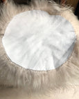 Luxury premium sheepskin seat cover, 100% natural British sheepskin, handcrafted, sustainable, hypoallergenic, machine washable, dove grey by Wildash London at brixbailey.com