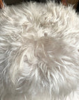 Luxury premium sheepskin seat cover, 100% natural British sheepskin, handcrafted, sustainable, hypoallergenic, machine washable, dove grey by Wildash London at brixbailey.com