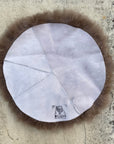 Luxury Icelandic sheepskin seat cover, taupe shorn 50mm, premium organic free-range fur, sustainable handcrafted EU-tanned hypoallergenic by Wildash London at brixbailey.com