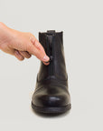 Idaho Storm Waterproof Jodhpur Riding Boots - Black