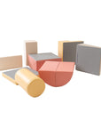 Soft Play Eight Foam Block Set in Pastel Pink