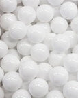White Soft Play Ball Pit Balls Set of 500