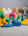 Multicolor Soft Foam Block Set for Kids