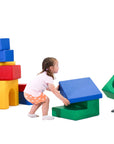 Multicolor Soft Foam Block Set for Kids