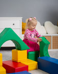 Multicolor Soft Foam Block Set for Kids