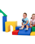 Multicolor Soft Foam Block Set for Kids