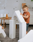 Soft Play Foam Block Set in White