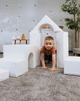 Soft Play Foam Block Set in White