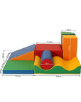 Soft Play Foam Block Set Multicolor Discoverer