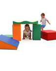 Soft Play Foam Block Set Multicolor Discoverer