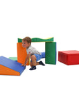 Soft Play Foam Block Set Multicolor Discoverer