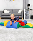 Soft Play Foam Block Set Multicolor Discoverer