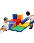 Soft Play Foam Block Set Multicolor Discoverer
