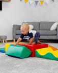 Soft Play Foam Block Set Multicolor Discoverer