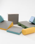 Soft Play Seven Foam Block Set in Pastel Turquoise