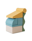 Soft Play Seven Foam Block Set in Pastel Turquoise