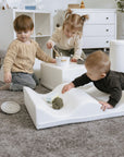 Soft Play Seven Foam Block Set in White