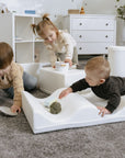 Soft Play Seven Foam Block Set in White
