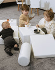 Soft Play Seven Foam Block Set in White