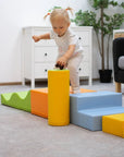 Soft Play 6 Foam Block Set in Light Multicolor