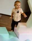 Soft Play Foam Block Set Light Pastel Explorer
