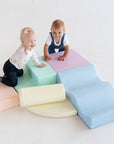 Soft Play Foam Block Set Light Pastel Explorer